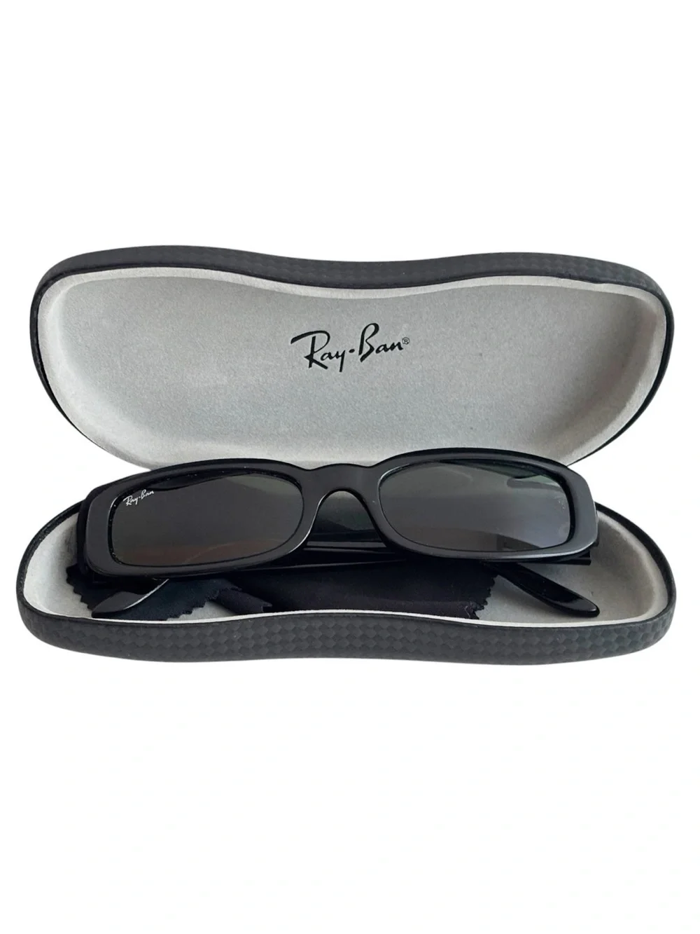Ray-Ban Vintage Side Street 901 casual retro RB2127 black frame w/green lens